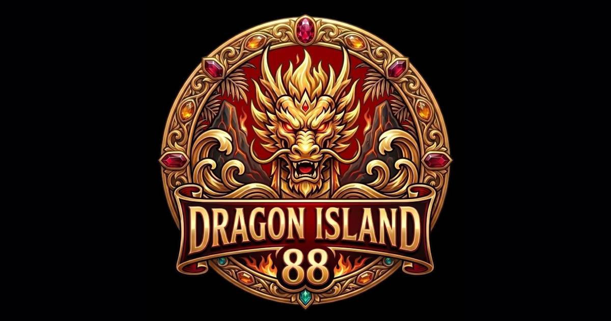 Hero banner for Dragon Island 88 Casino with “Register” call-to-action button